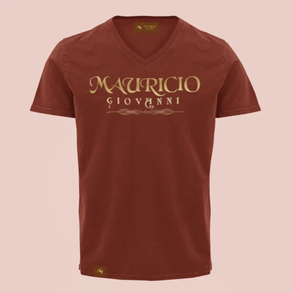 MG Gradient V-neck T-Shirt - Image 4