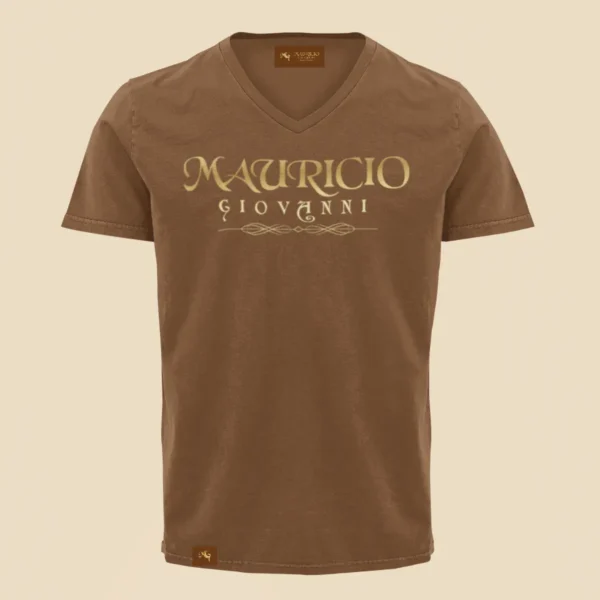 MG Gradient V-neck T-Shirt
